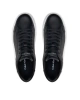 Calvin Klein Erkek Logolu  Siyah Sneaker