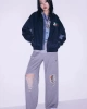 Twist  Denim Mix Bomber Mont