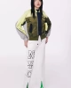 Twist ColorBlock Bomber Mont Kadın