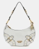 Guess Natalya Zımba Detaylı Hobo Çanta