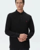 Nautica Erkek Siyah Classic Fit Uzun Kollu Polo