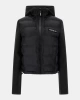 Guess Yanda Logo Peçli Şişme Mont