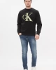 Calvin Klein Erkek Mono CK Logo Bisiklet Yaka Sweatshirt