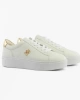 PLATFORM COURT SNEAKER METALLICS