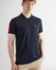 Gant Erkek Lacivert Regular Fit Renk Bloklu Polo