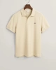 Gant Erkek Bej Regular Fit Logolu Polo