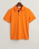 GANT Erkek Turuncu Regular Fit Logolu Polo