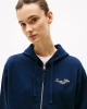 Tommy Hilfiger Kadın Logolu Fermuarlı Sweatshirt