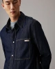 Calvin Klein Erkek Regular Fit Denim Lacivert Kot Ceket