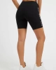 Guess Logo Şeritli Biker Şort Kadın