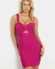 Guess Kadın  Pembe  Bodycn  Mini Triko Elbise