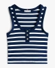 SLIM HENLEY GB SCOOP-NK TANK TOP