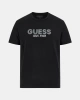 Guess Erkek  Siyah Önü Logolu T-Shirt