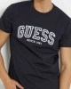 Guess Erkek Ss Cn Logolu Lacivert T-Shirt