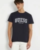 Guess Erkek Ss Cn Logolu Lacivert T-Shirt