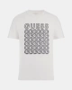 Guess Erkek Beyaz Önü Logolu Sterch T-Shirt