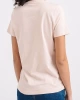 Guess Kadın Pembe Desenli T-Shirt