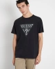 Guess Erkek  Üçgen Logolu T-Shirt