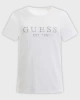 Guess Kadın SS 1981 Crysta Beyaz T-Shirt
