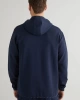 Gant Erkek Lacivert Regular Fit Fermuarlı Logolu Sweatshirt