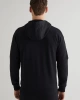 Gant Erkek Siyah Regular Fit Fermuarlı Logolu Sweatshirt