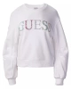 Guess Rn Colorfull Logo Kadın Beyaz Sweatshirt