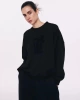 Twist Nakışlı Oversize Sweatshirt