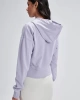 Calvin Klein Kadın Rib Mix Tab Hoodie Sweatshirt