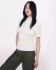 Twist  Dokulu Dar Kesim T-Shirt