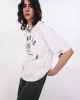 Twist Eskitme Efektli T-Shirt