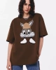 Figür Aplikeli T-Shirt