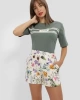 Guess  Aktif  Euphemia  Yeşil Tişört Kadın
