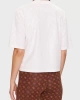 Guess Aletha Pamuklu Regular Fit Bisiklet Yaka Crop T Shirt