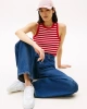 Tommy Hilfiger  Kadın  Beyaz Miras Süet  Sneaker
