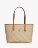 TH MONOPLAY LEATHER TOTE