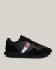 Tommy Hilfiger Erkek Suede Siyah Sneaker