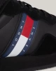 Tommy Hilfiger Erkek Suede Siyah Sneaker