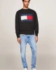 Tommy Hilfiger Erkek RLX Siyah Sweatshirt