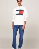 Tommy Hilfiger Erkek RLX Beyaz Sweatshirt