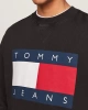 Tommy Hilfiger Erkek RLX Siyah Sweatshirt