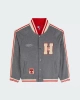 Tommy  Hilfiger  Erkek   Gri Bomber Ceket