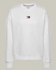 Tommy Hilfiger Kadın Badge Beyaz Sweatshirt