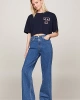 Tommy Hilfiger Kadın Lacivert Crop T-Shirt