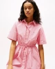 TJW MINI STRIPE SHIRT DRESS