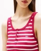 Tommy Hilfiger Kadın  Kaburgalı Yuvarlak Yaka İnce Tank Top