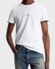 Tommy Hilfiger Bisiklet Yaka Beyaz Erkek T-Shirt