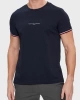 Tommy Hilfiger Bisiklet Yaka Lacivert Erkek T-Shirt