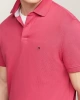 Tommy Hilfiger Erkek  1985 Regular Pembe Polo T-Shirt