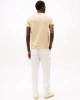 Tommy Hilfiger Erkek Bej Logolu T-Shirt