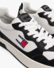 Tommy Hilfiger Erkek  Deri Siyah Sneaker